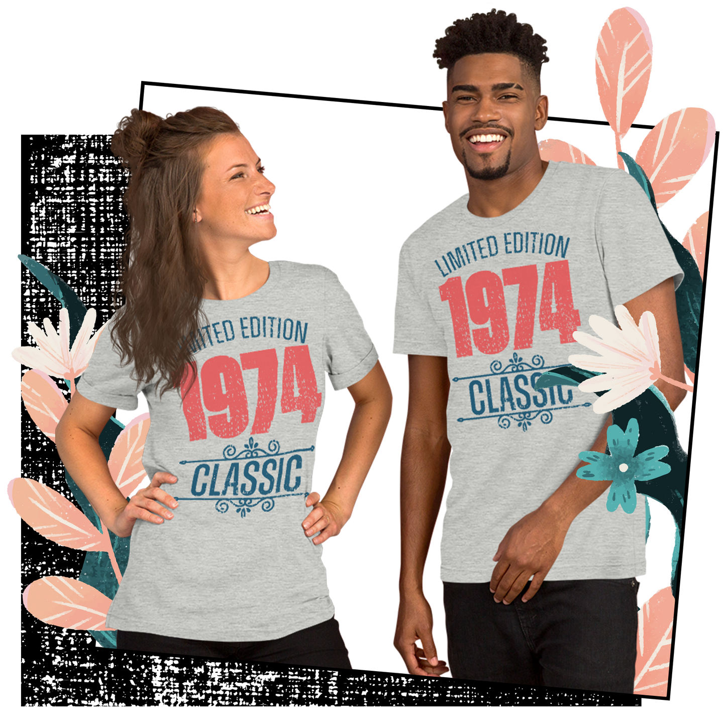 Retro Unisex T-Shirt - Limited Edition 1974 Classic Lifestyle 02