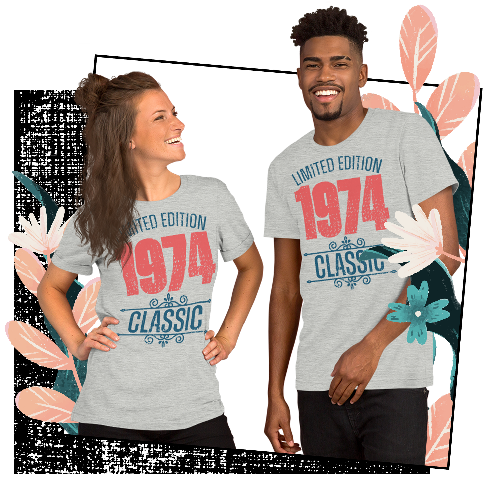 Retro Unisex T-Shirt - Limited Edition 1974 Classic Lifestyle 02