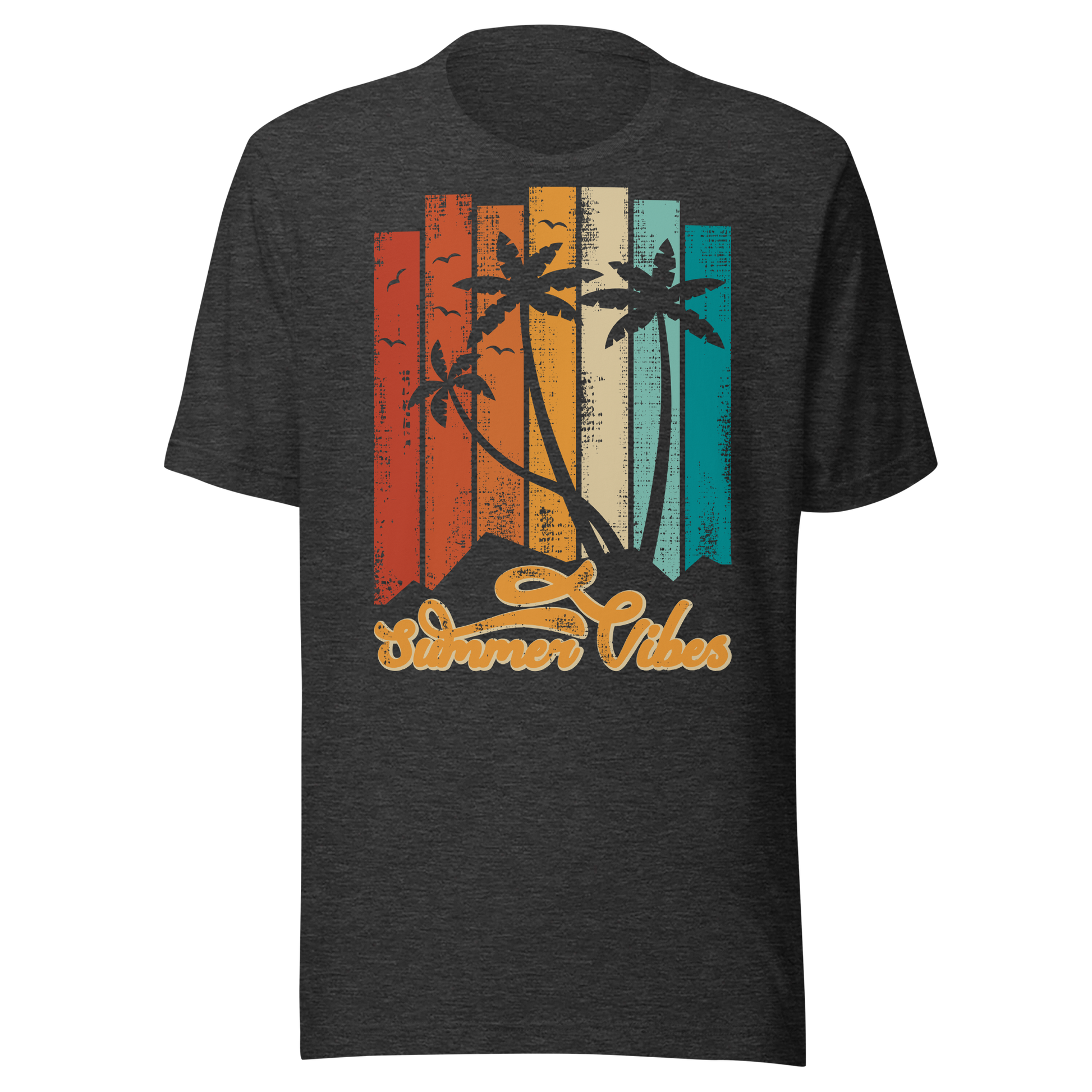 Retro Unisex T-Shirt - Stunning Summer Vibes Design Ghost Front