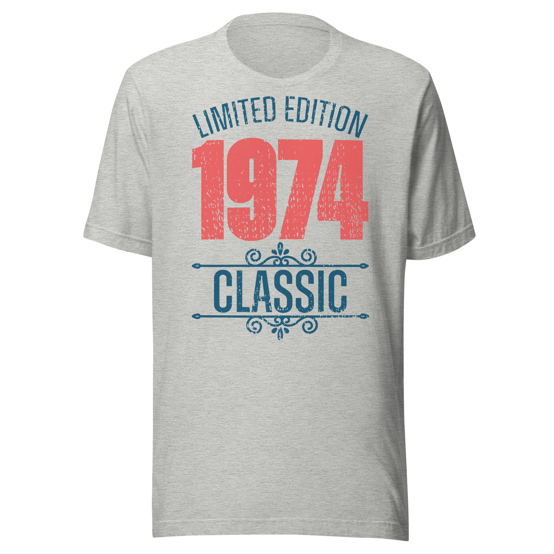 Retro Unisex T-Shirt - Limited Edition 1974 Classic Ghost Front