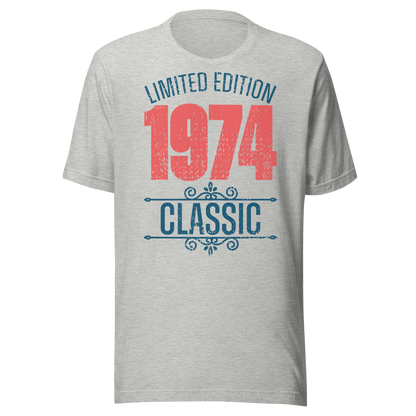 Retro Unisex T-Shirt - Limited Edition 1974 Classic Ghost Front