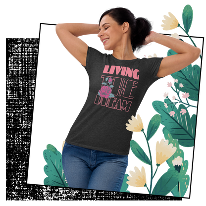 Retro Women's T-Shirt - Living The Dream Lifestyle 02